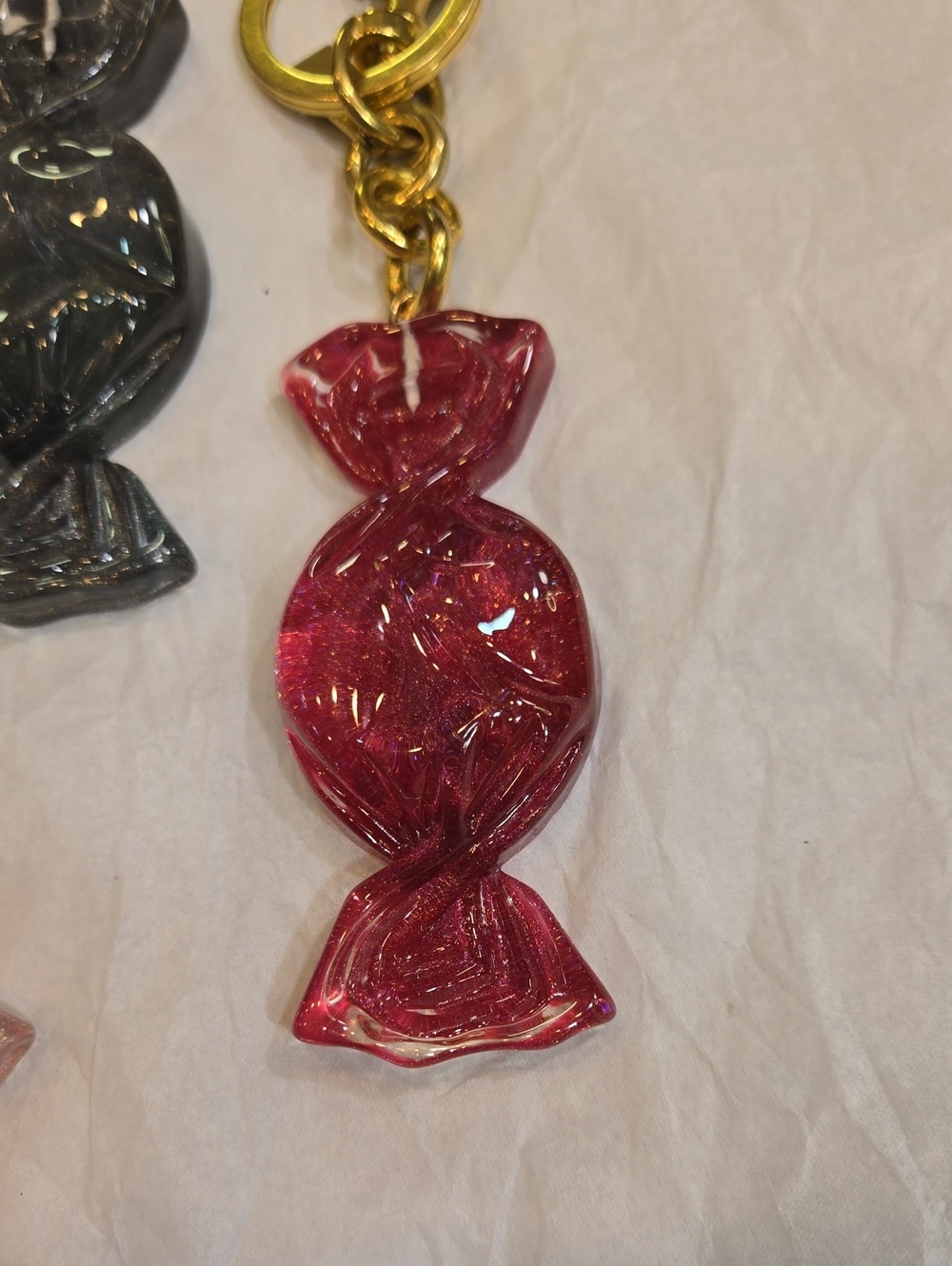 NWOT - Statement CANDY Charm / Key Holder - Picture 4 of 13